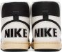 Nike White & Black Terminator High Sneakers - Thumbnail 2