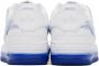 Nike White & Blue Air Force 1 Shadow Sneakers - Thumbnail 2