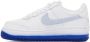Nike White & Blue Air Force 1 Shadow Sneakers - Thumbnail 3
