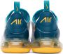 Nike White & Blue Air Max 270 Sneakers - Thumbnail 2