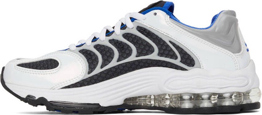 Nike White & Blue Air Tuned Max Sneakers