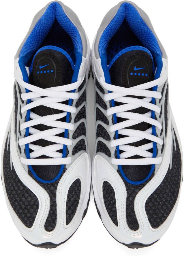 Nike White & Blue Air Tuned Max Sneakers