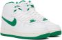 Nike White & Green Air Force 1 Sculpt Sneakers - Thumbnail 4