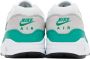 Nike White & Green Air Max 1 Sneakers - Thumbnail 2