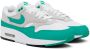 Nike White & Green Air Max 1 Sneakers - Thumbnail 4