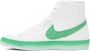 Nike White & Green Blazer Mid '77 Sneakers - Thumbnail 3