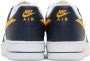 Nike White & Navy Air Force 1 '07 Sneakers - Thumbnail 2