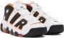 Nike White & Orange Air More Uptempo '96 Sneakers - Thumbnail 4