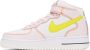 Nike White & Pink Air Force 1 '07 Mid Sneakers - Thumbnail 3