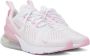 Nike White & Pink Air Max 270 Sneakers - Thumbnail 4