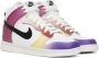 Nike White & Purple Dunk High Sneakers - Thumbnail 4