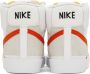 Nike White & Red Blazer Mid '77 Pro Club Sneakers - Thumbnail 2