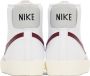 Nike White & Red Blazer Mid '77 Vintage Sneakers - Thumbnail 2