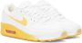 Nike White & Yellow Air Max 90 SE Sneakers - Thumbnail 4