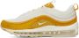 Nike White & Yellow Air Max 97 Premium Sneakers - Thumbnail 3