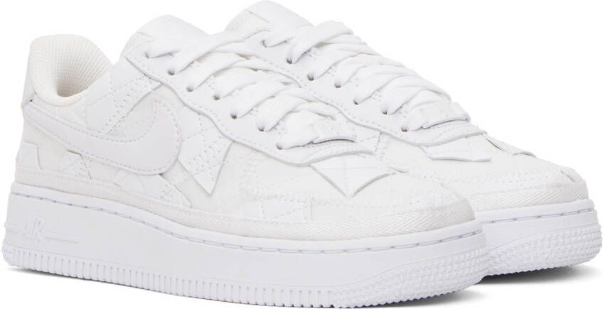 Nike White Billie Eilish Edition Air Force 1 Sneakers