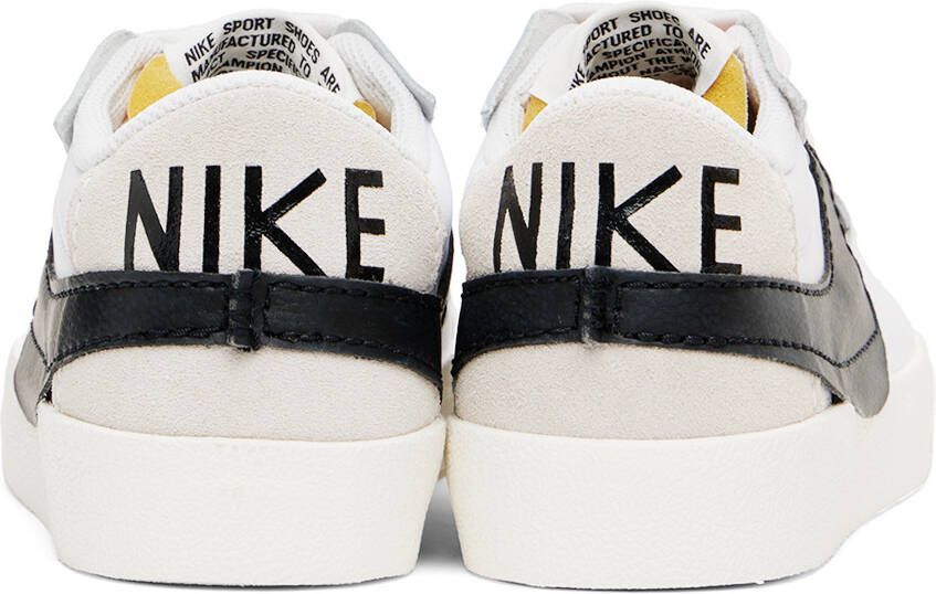 Nike White Blazer Low '77 Jumbo Sneakers