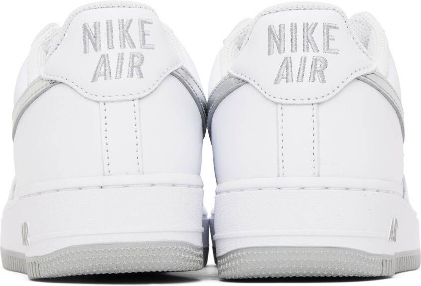Nike White 'Color of the Month' Air Force 1 Low Sneakers