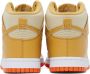 Nike Yellow Dunk Hi Retro Sneakers - Thumbnail 2