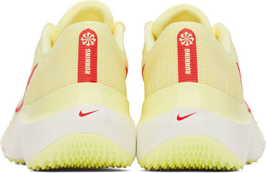 Nike Yellow Zoom Fly 5 Sneakers