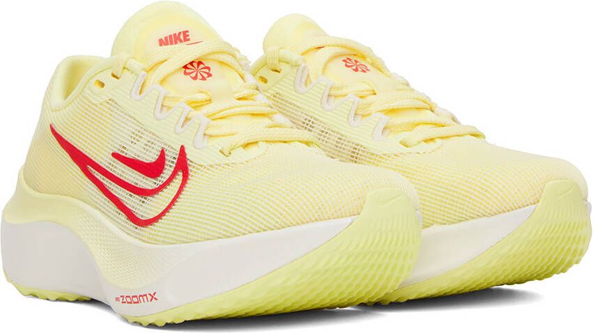Nike Yellow Zoom Fly 5 Sneakers