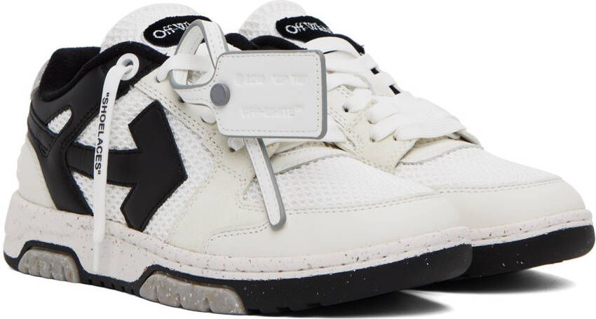 Off-White & Black Slim Out Of Office Sneakers