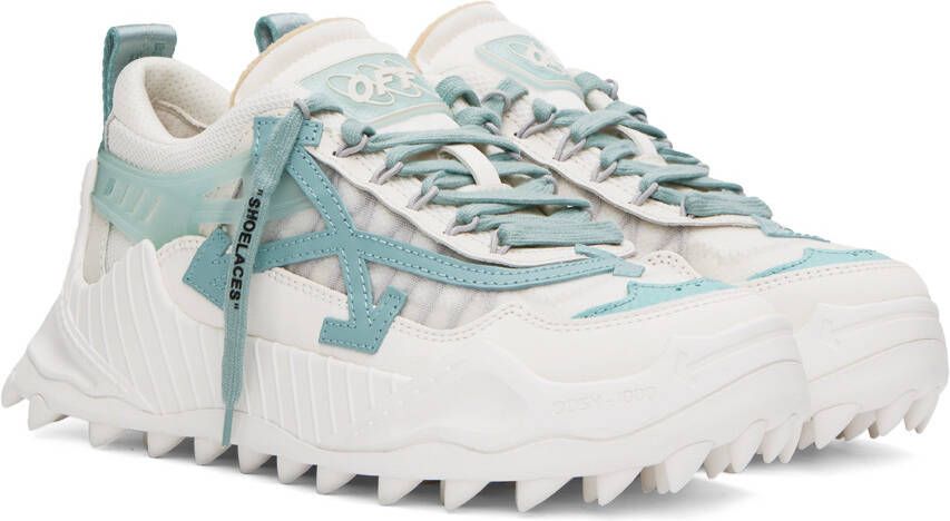 Off-White & Blue Odsy 1000 Sneakers
