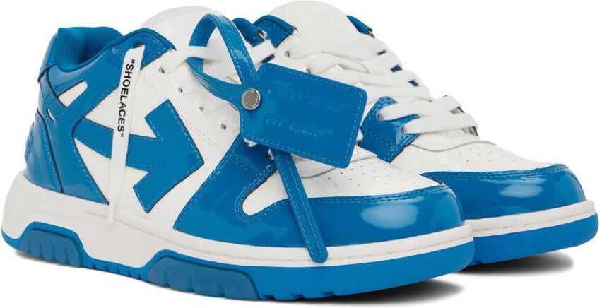 Off-White & Blue Out Of Office Sneakers