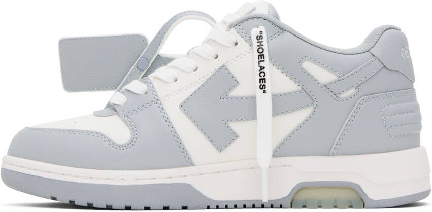 Off-White & Gray Out Of Office Sneakers