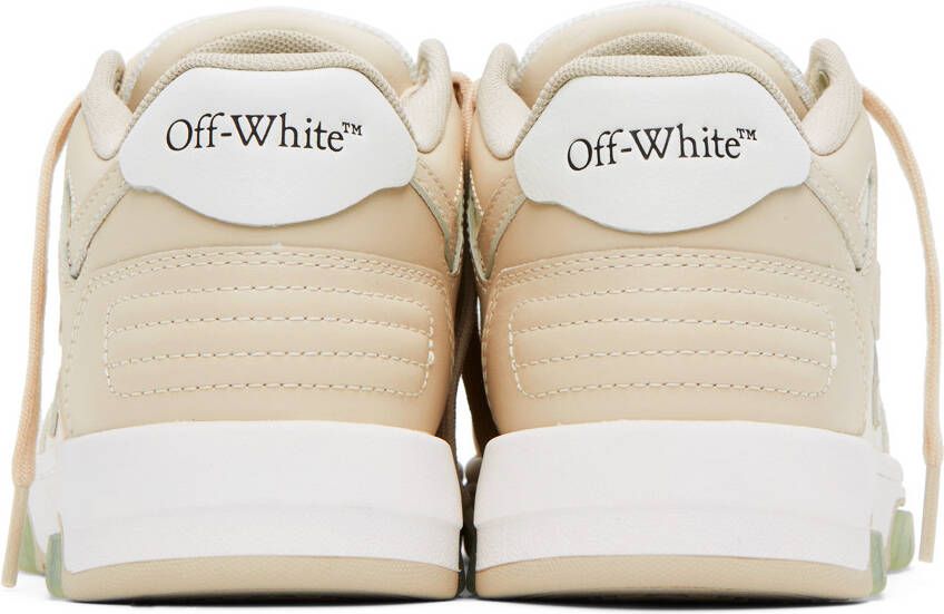 Off-White Beige & White Out Of Office Sneakers