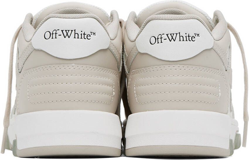 Off-White Beige Out Of Office Sneakers