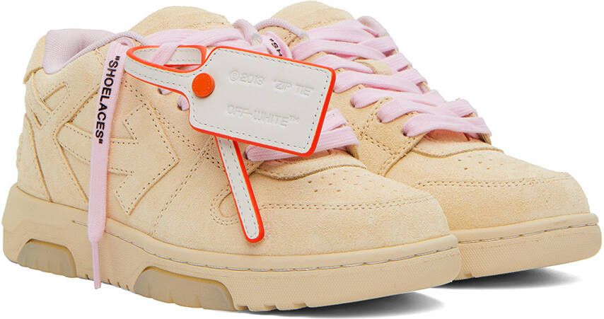 Off-White Beige Out Of Office Sneakers
