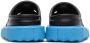 Off-White Black & Blue Spongesole Meteor Sandals - Thumbnail 2