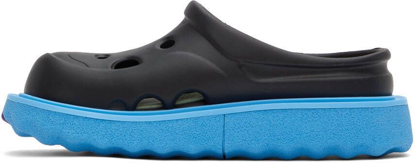 Off-White Black & Blue Spongesole Meteor Sandals