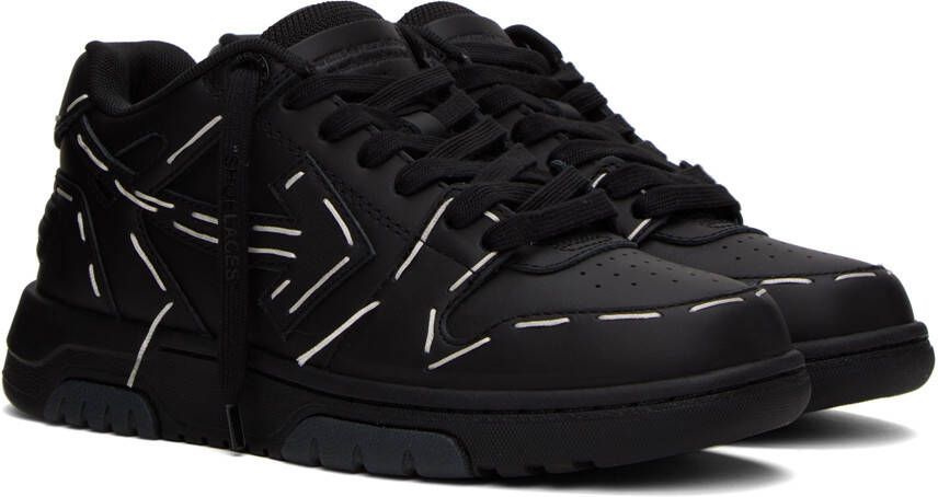 Off-White Black Out Of Office Sartorial Sneakers