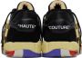 Off-White Black Puzzle Couture Sneakers - Thumbnail 2