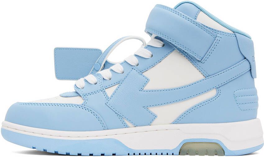 Off-White Blue & White Out Of Office Sneakers