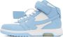 Off-White Blue & White Out Of Office Sneakers - Thumbnail 3