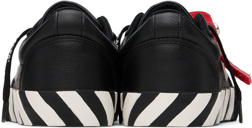 Off-White Kids Black Vulcanized Sneakers