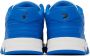 Off-White Kids Blue & White Out Of Office Straps Sneakers - Thumbnail 2