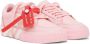 Off-White Kids Pink & White Vulcanized Sneakers - Thumbnail 4