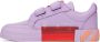 Off-White Kids Purple Vulcanized Sneakers - Thumbnail 3