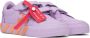 Off-White Kids Purple Vulcanized Sneakers - Thumbnail 4
