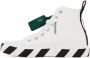 Off-White Mid-Top Vulcanized Sneakers - Thumbnail 3