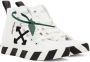 Off-White Mid-Top Vulcanized Sneakers - Thumbnail 4