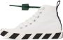 Off-White Mid-Top Vulcanized Sneakers - Thumbnail 3