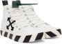 Off-White Mid-Top Vulcanized Sneakers - Thumbnail 4
