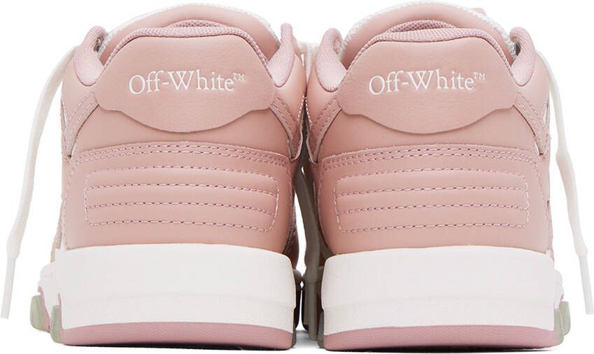 Off-White Pink & White Out Of Office Sneakers