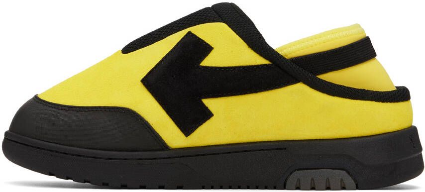 Off-White Yellow & Black Out Of Office Mules