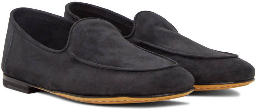 Officine Creative Black Airto 007 Loafers